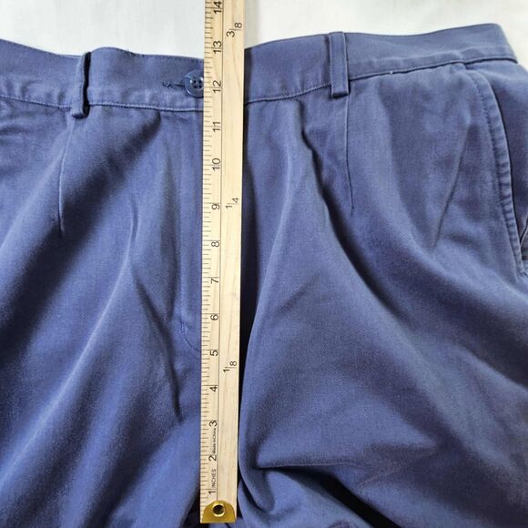 LL Bean Size 12 Regular Women's Original Fit Navy Blue Pants - Picture 6 of 10